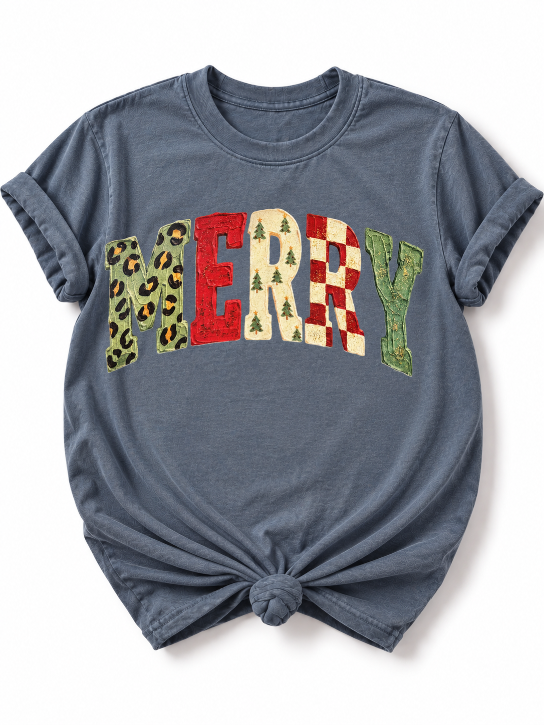 Plus/Reg Short Sleeve Merry Icing Graphic Tee