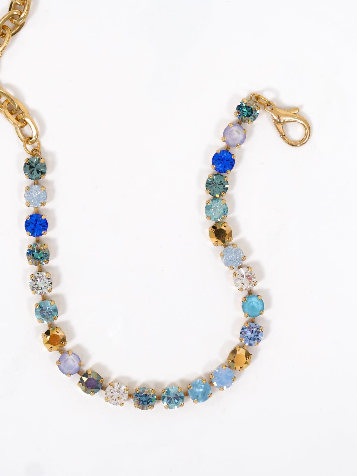 TOVA Oakland Crystal Gold Plated Choker - Freckled Poppy