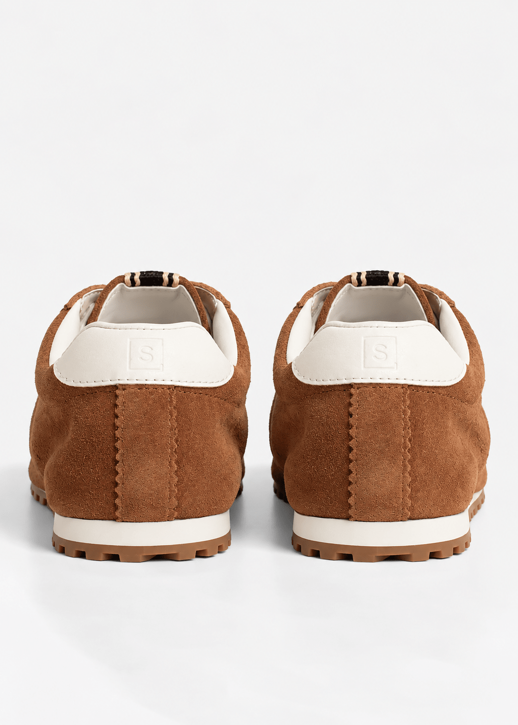 Shu Shop Vegan Suede Lace Up Sneaker - Freckled Poppy