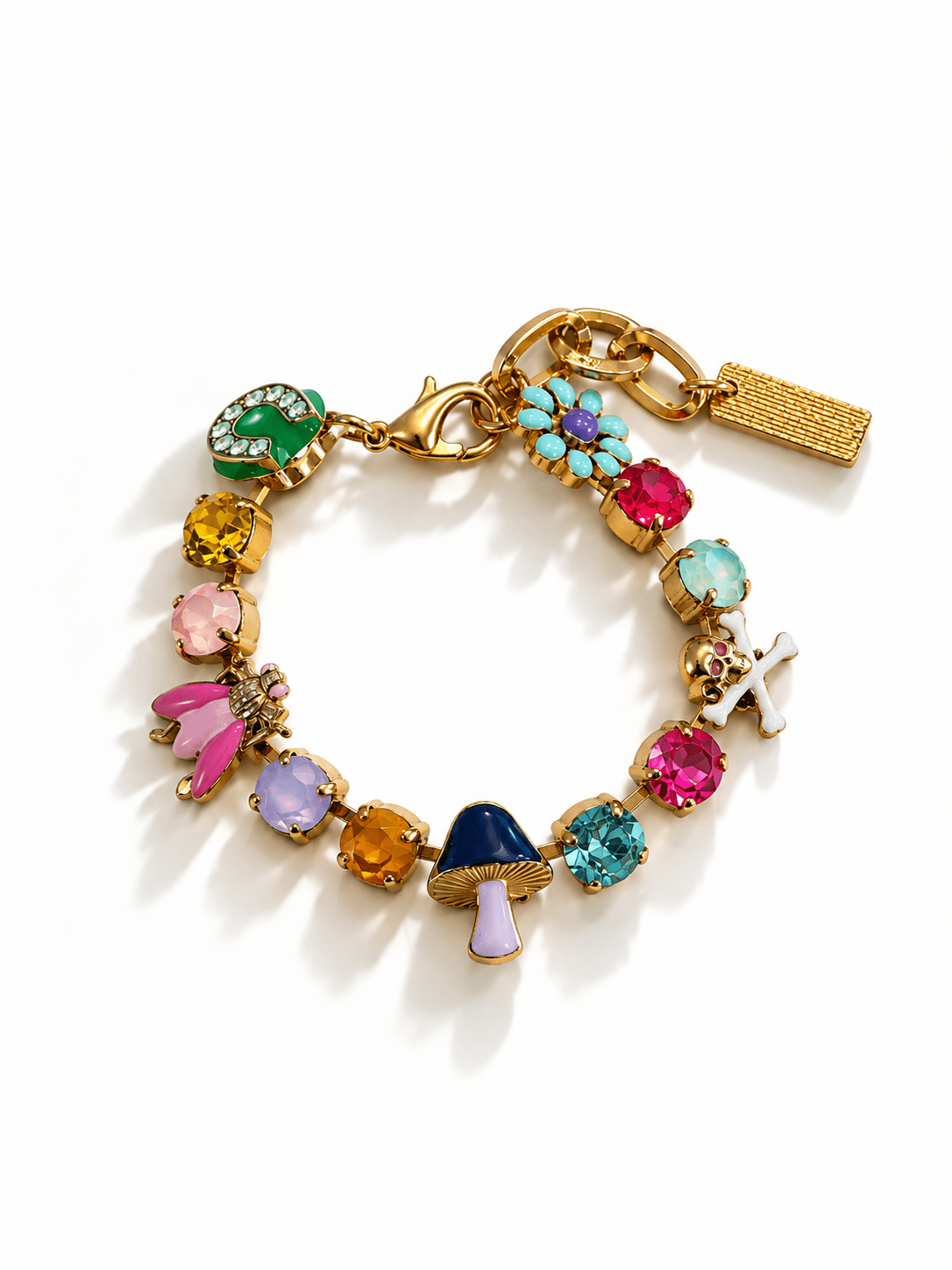 TOVA Bettina Bracelet In Dust - Freckled Poppy