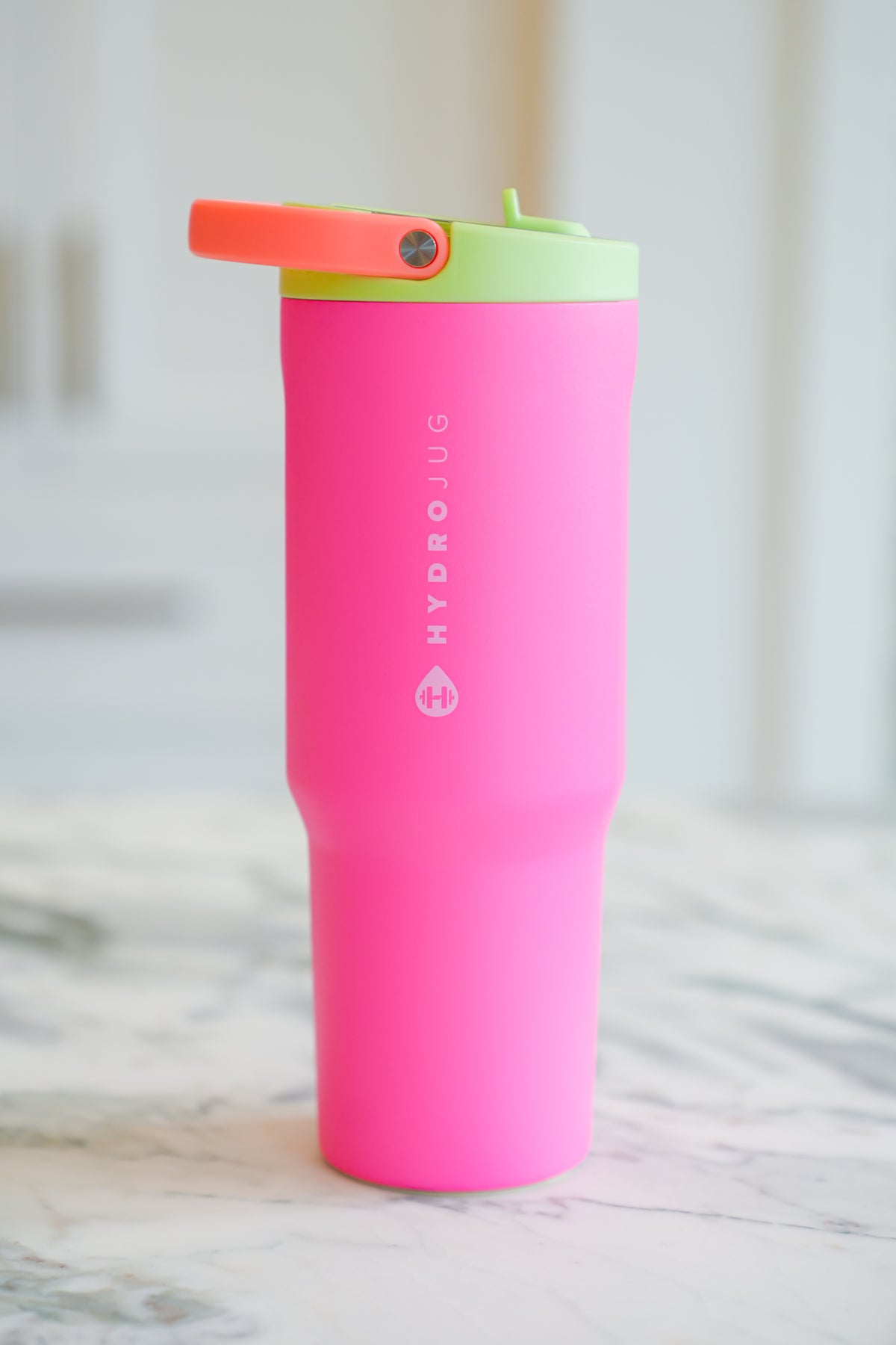 HydroJug Orchid 32 oz Sport Water Bottle - Freckled Poppy