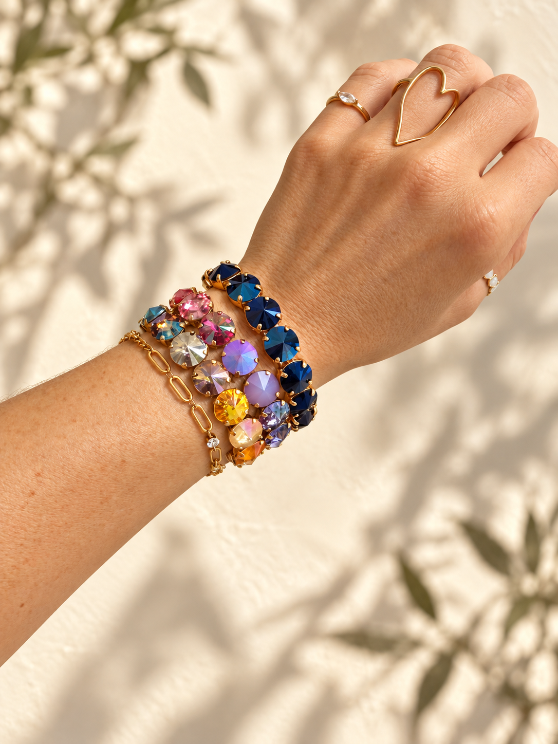 TOVA Croatia Stretch Bracelet In Azurro