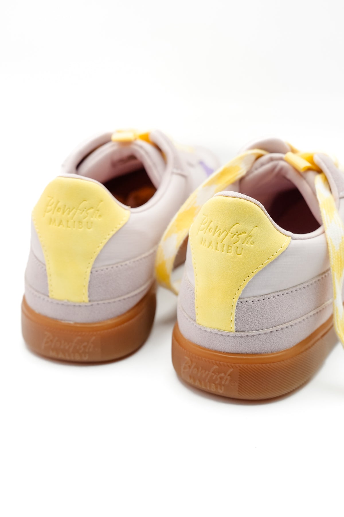 Blowfish Retro Inspired Suede Low Top Casual Sneakers - Freckled Poppy