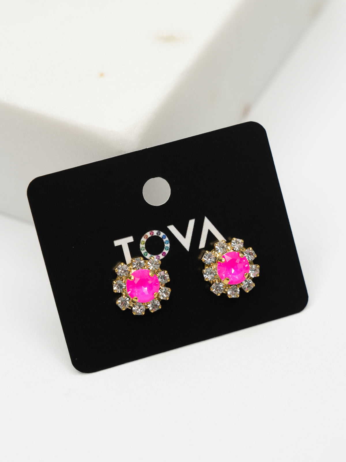 TOVA Daisy Studs - Freckled Poppy