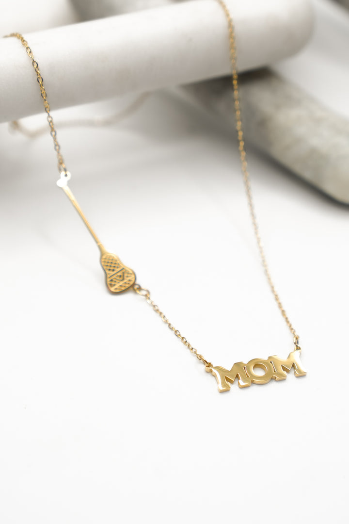 Raising Surfers The Lax Mom Necklace - Freckled Poppy