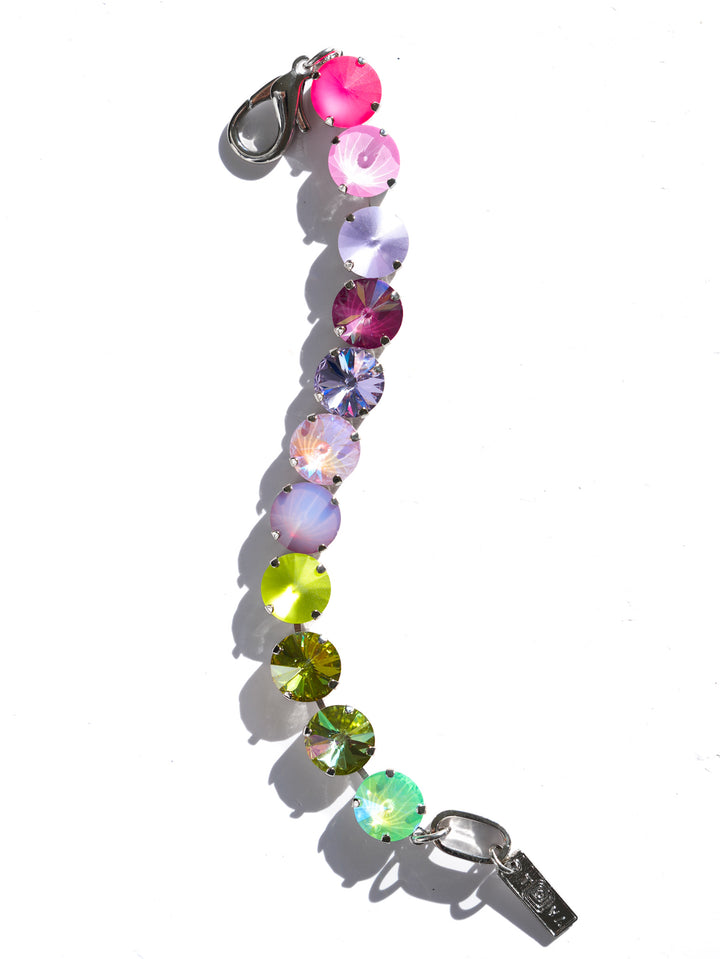 TOVA Croatia Crystal Bracelet In Silver Rainbow Pixie - Freckled Poppy