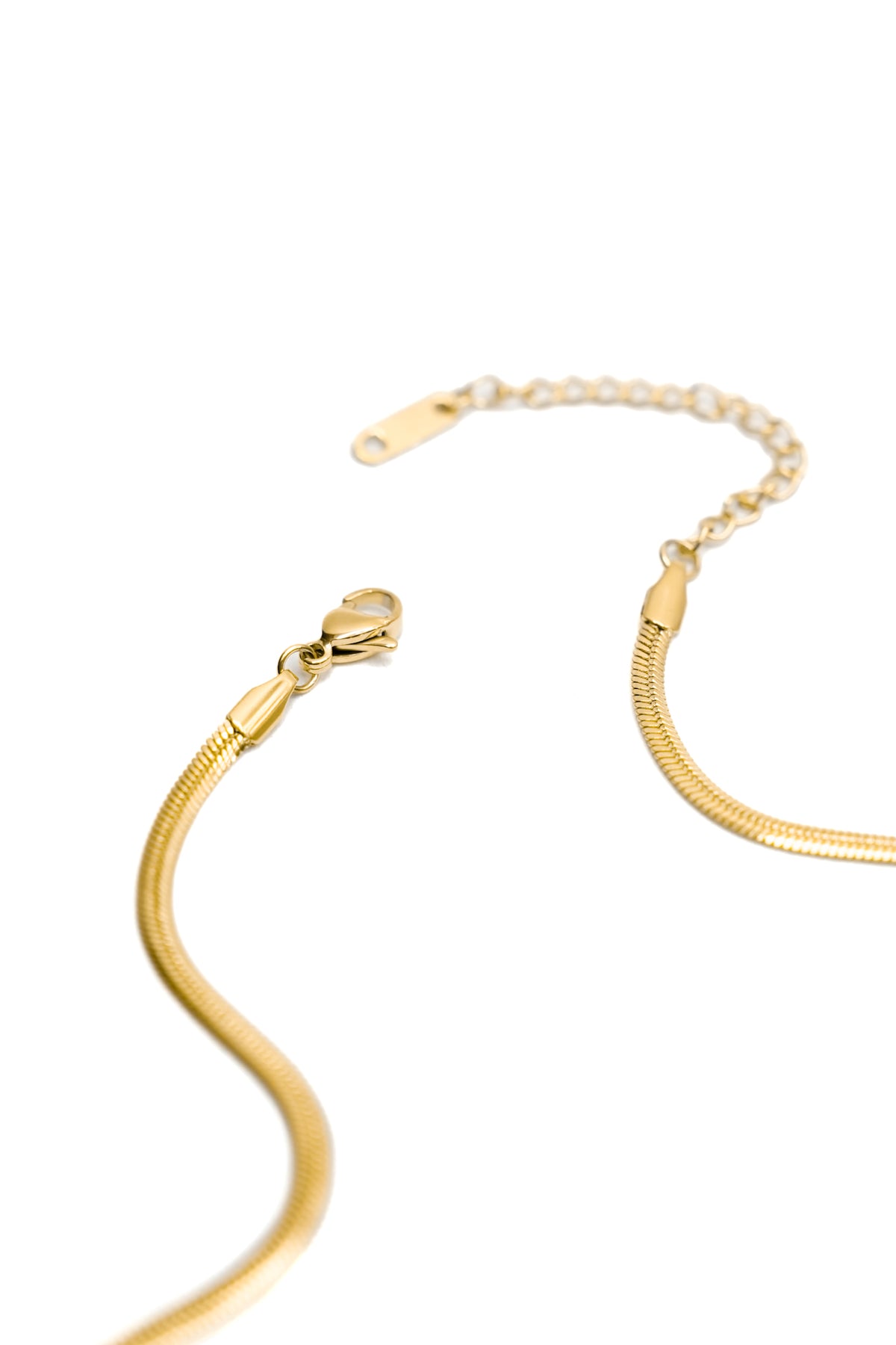 Gildora Serpent Y Lariat Necklace - Freckled Poppy