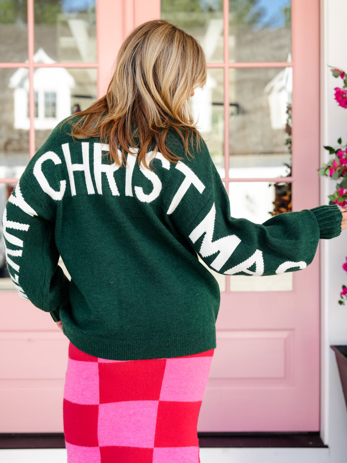 "Ho Ho Ho" Long Sleeve Christmas Sweater