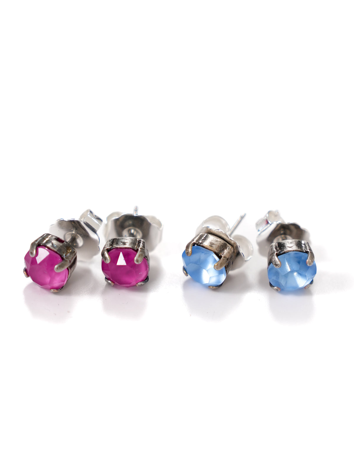 TOVA Oakland Crystal Stud Earring - Freckled Poppy