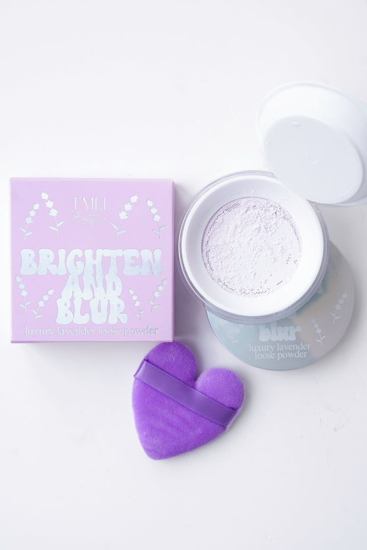 Restock! Brighten & Blur Lavender Setting Powder *Final Sale* - Freckled Poppy