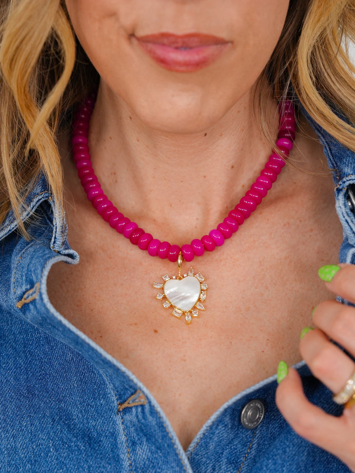 Gemelli Regal Red Necklace
