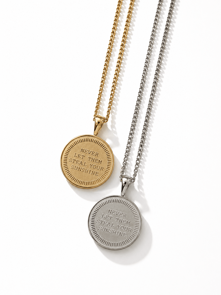Restock! Raising Surfers The Never Let Them Steal Your Sunshine Necklace - Freckled Poppy