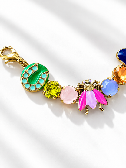 TOVA Bettina Bracelet In Dust - Freckled Poppy