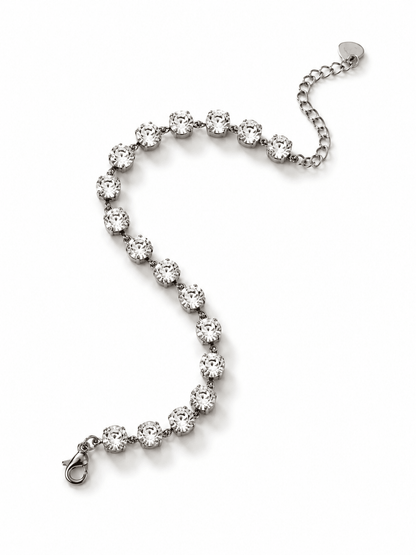 CZ Gemstone Tennis Bracelet - Freckled Poppy
