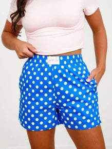 Plus/Reg JESS LEA Polka Dot Boxer Shorts