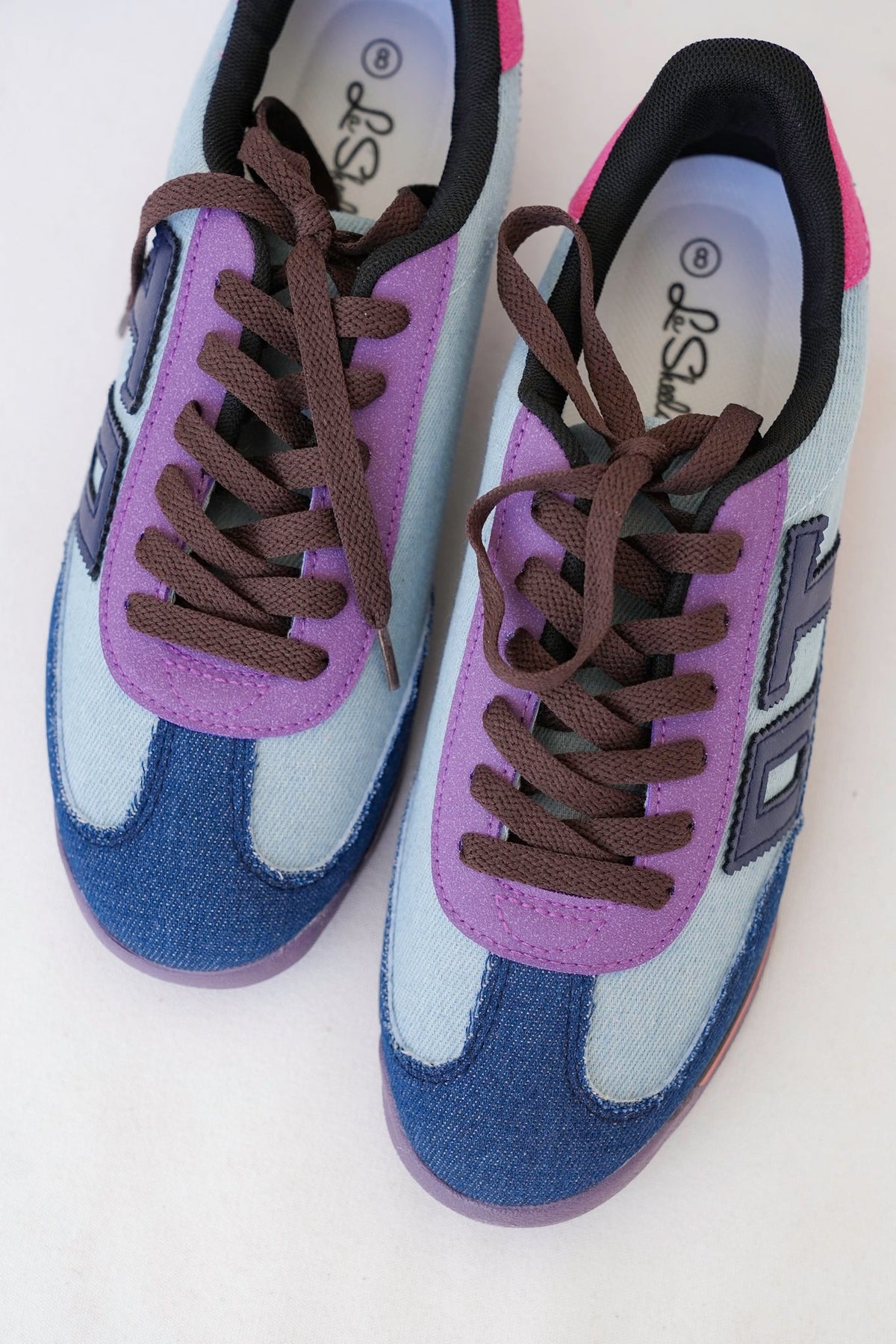 Vintage Retro Running Sneaker - Freckled Poppy