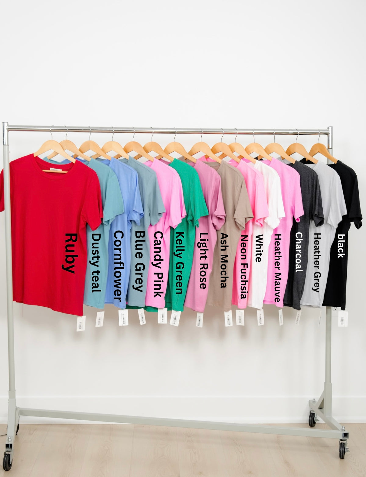 Door Buster! Zenana Cotton Boyfriend Round Neck Tee