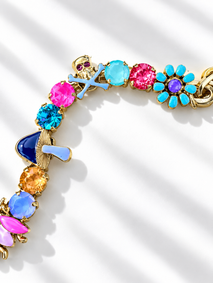 TOVA Bettina Bracelet In Dust - Freckled Poppy