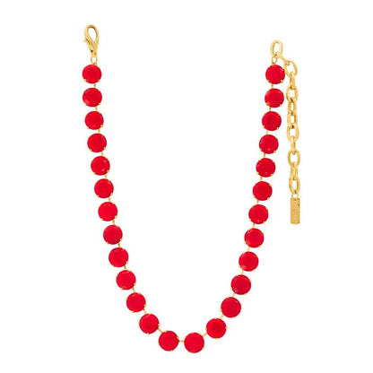 TOVA The Sofia Wesley Crystal Necklace - Freckled Poppy