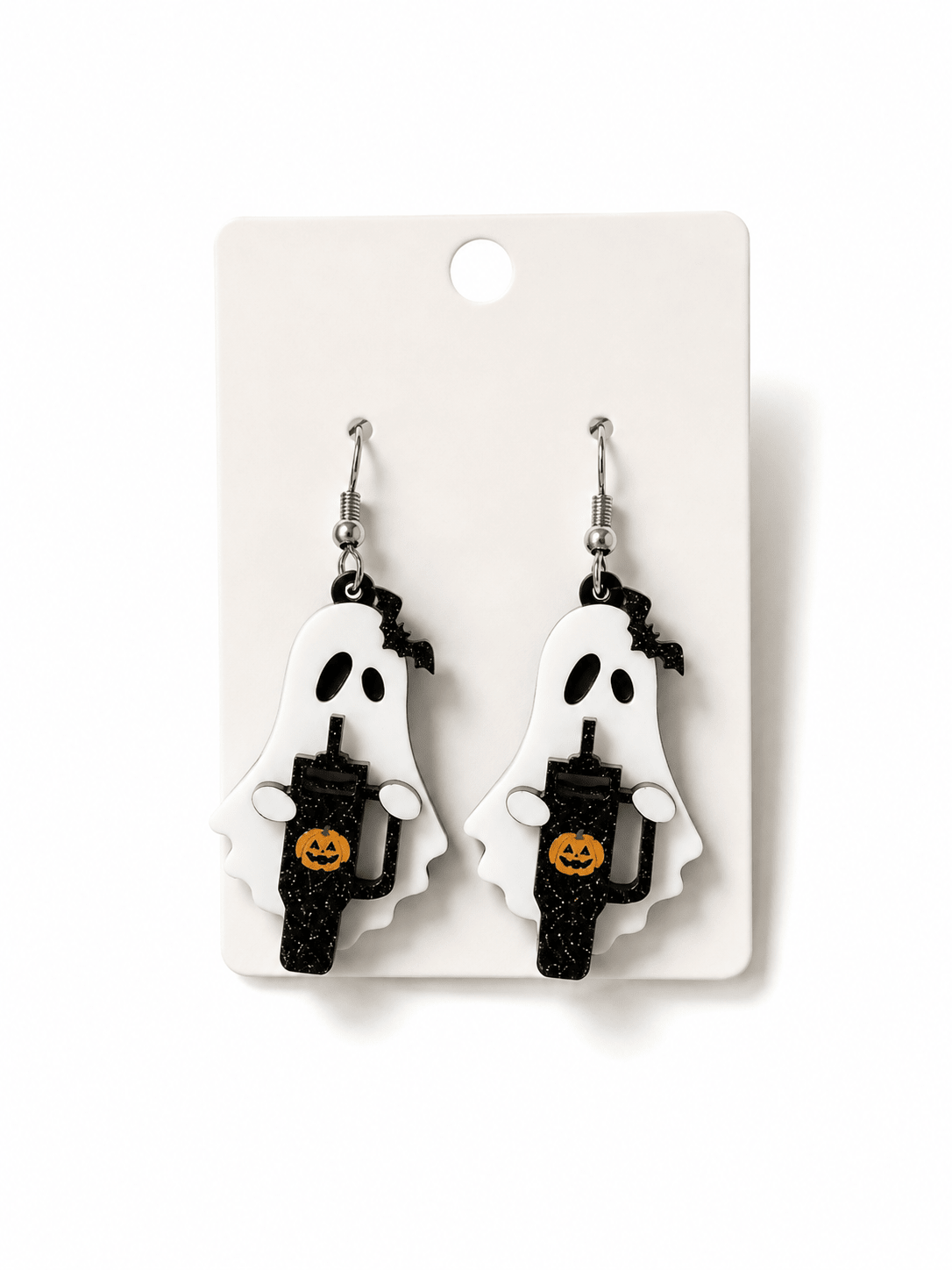 Halloween Acrylic Statement Dangle Earrings - Freckled Poppy