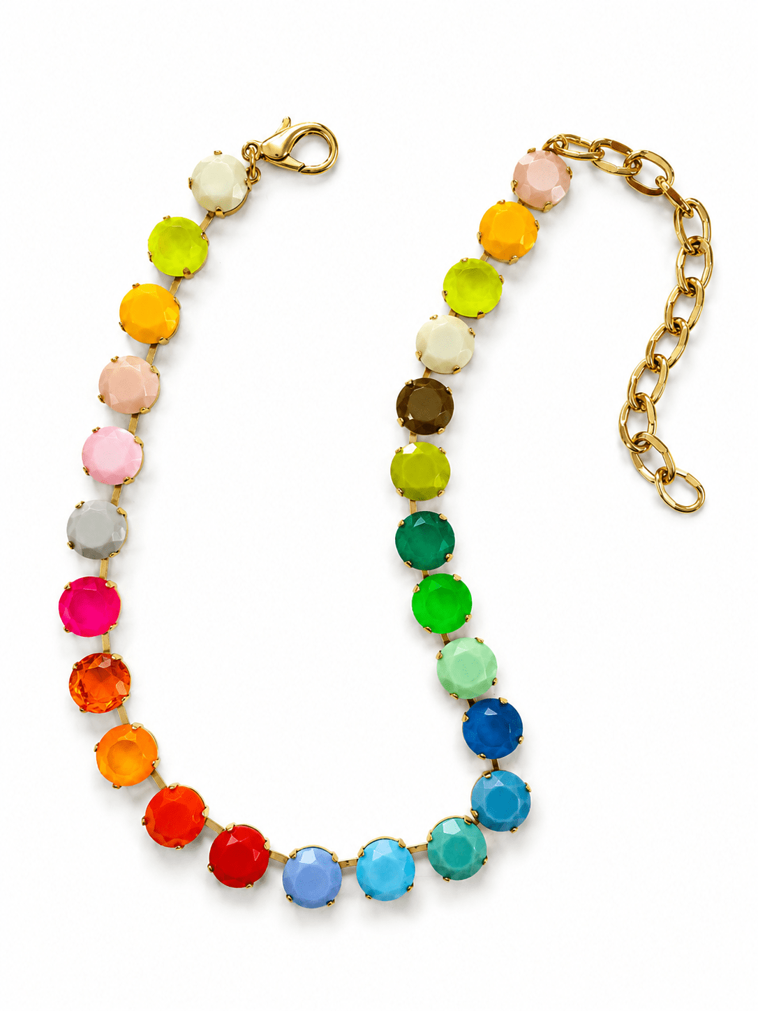 TOVA Sofia Crystal Necklace In Electric Cowboy Fairy - Freckled Poppy