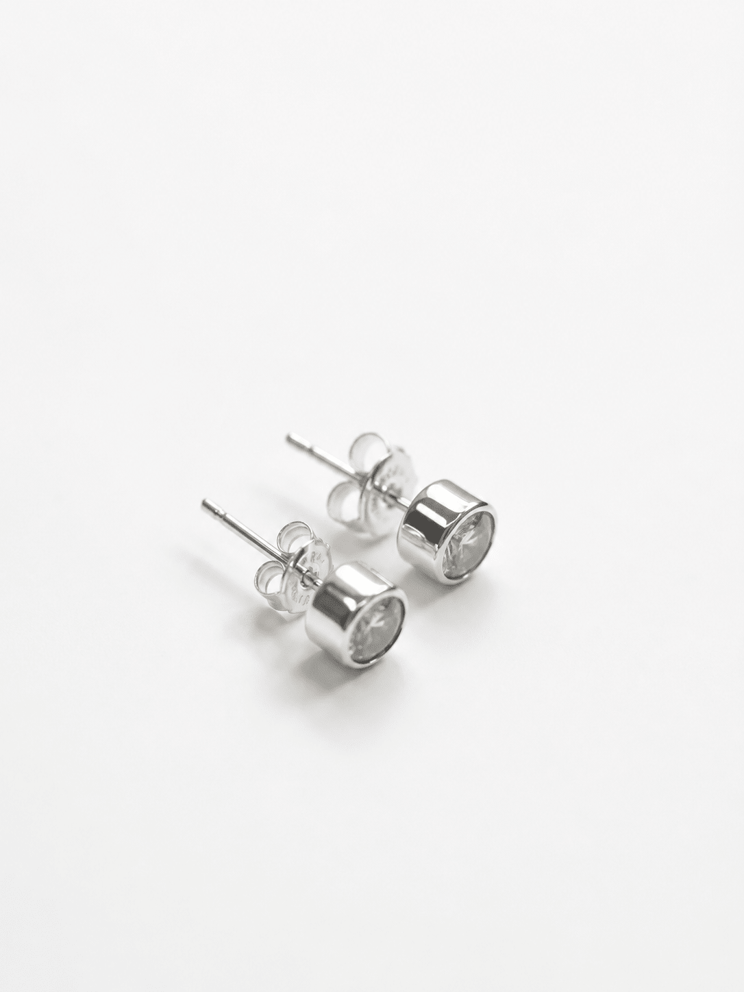 BOHO SOL Sterling Silver Dainty Stud - Freckled Poppy