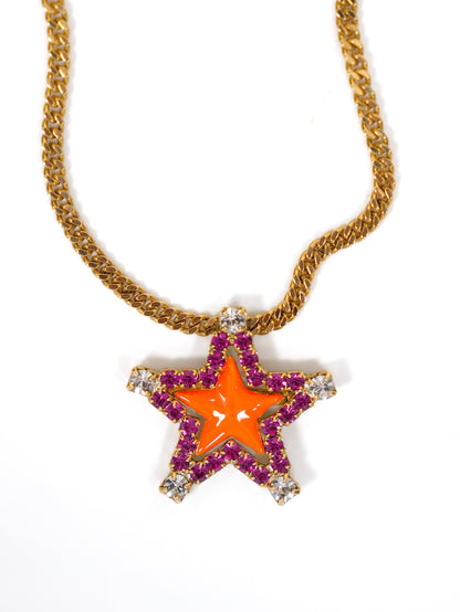 TOVA Sweet Star Crystal Necklace - Freckled Poppy