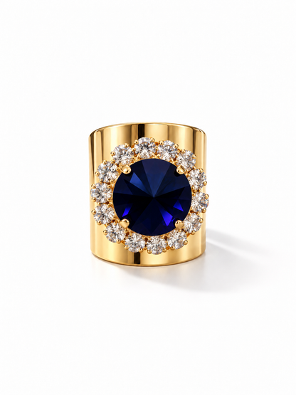 TOVA Jacci Ring In Azurro