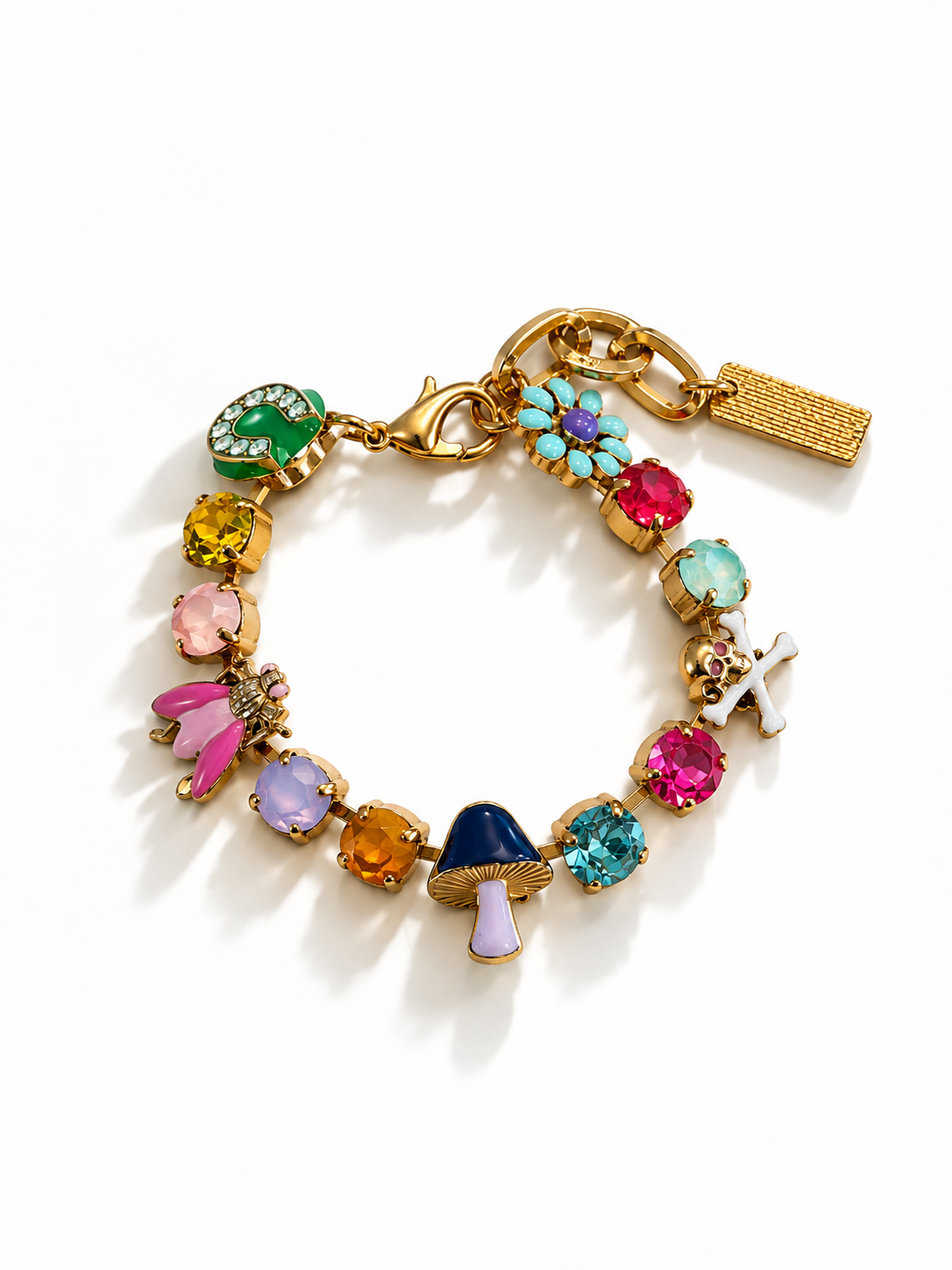 TOVA Bettina Bracelet In Dust - Freckled Poppy