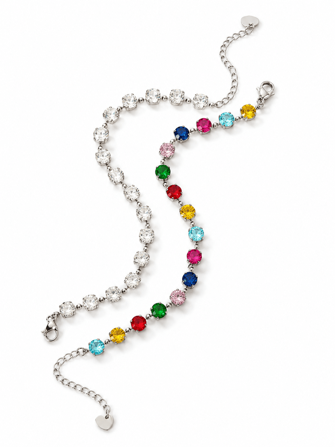 CZ Gemstone Tennis Bracelet - Freckled Poppy