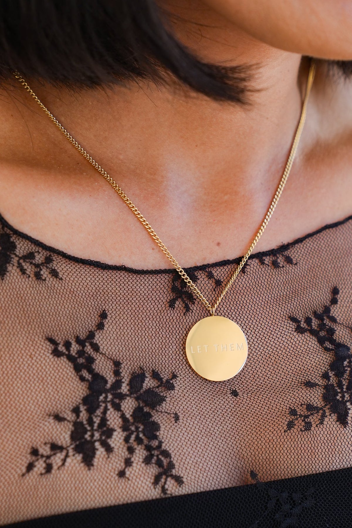 Restock! Raising Surfers The Let Them Necklace - Freckled Poppy