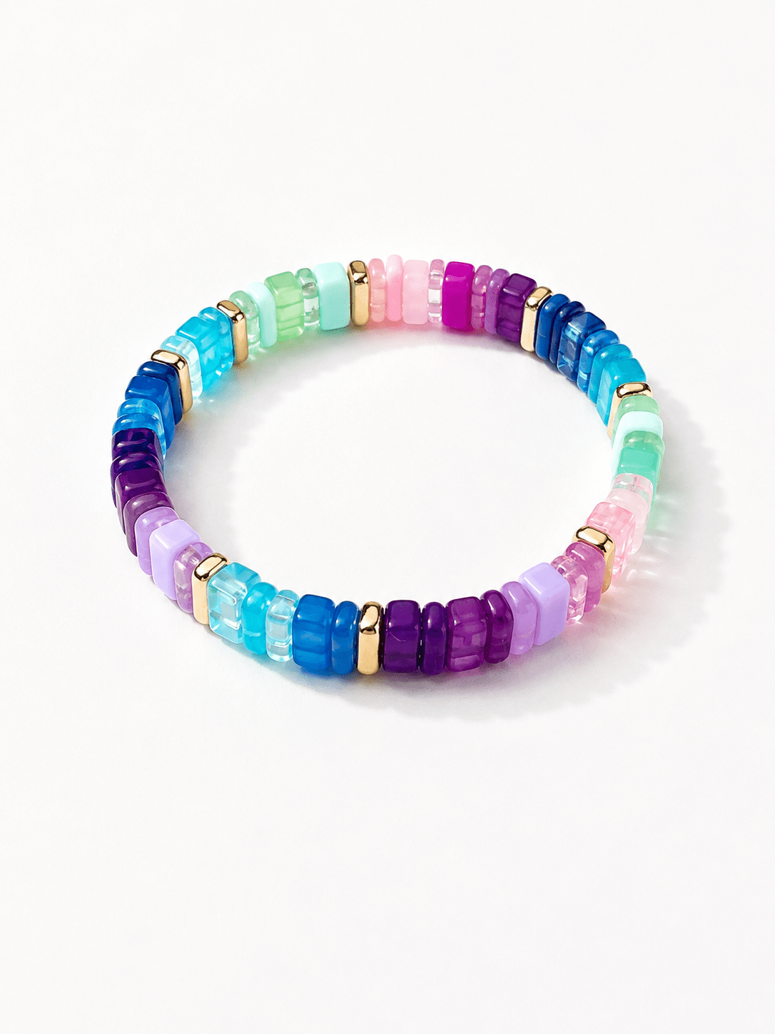 Colorful Beaded Candy Bracelet - Freckled Poppy