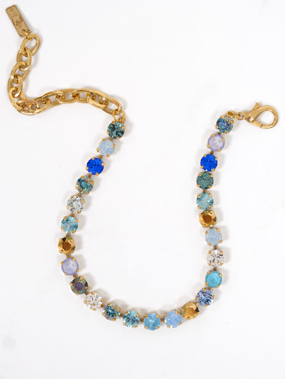 TOVA Oakland Crystal Gold Plated Choker - Freckled Poppy