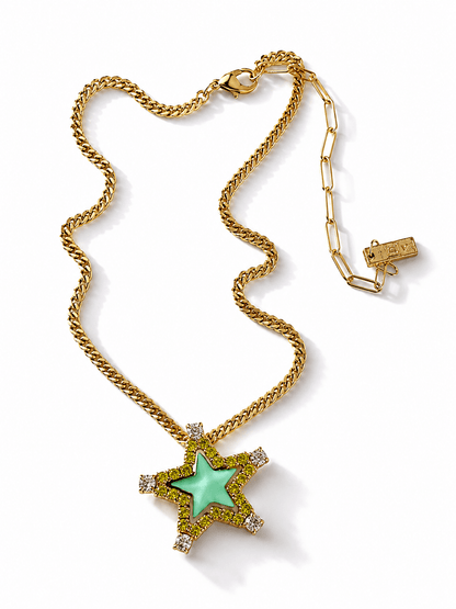 TOVA Sweet Star Necklace - Freckled Poppy