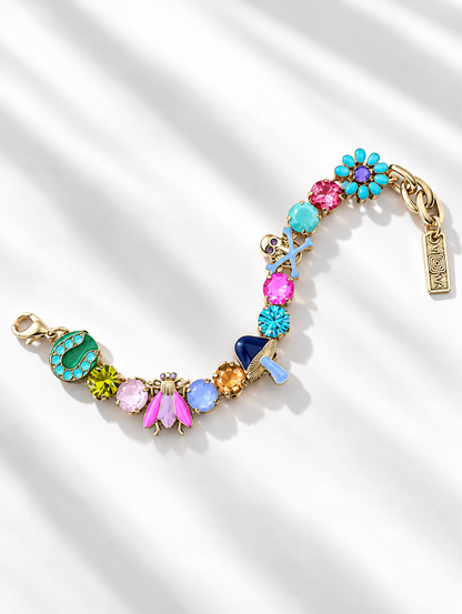 TOVA Bettina Bracelet In Dust - Freckled Poppy