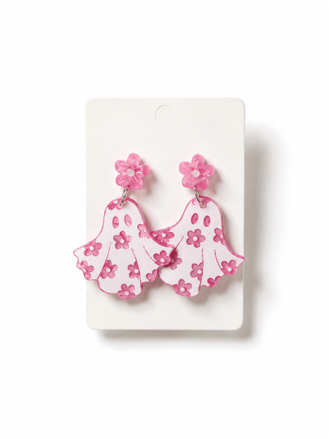 Halloween Acrylic Statement Dangle Earrings - Freckled Poppy