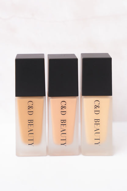 Restock! C&D Beauty Full Coverage Foundation *Final Sale* - Freckled Poppy