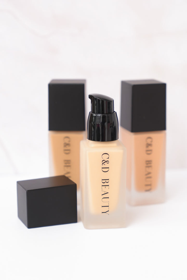 Restock! C&D Beauty Full Coverage Foundation *Final Sale* - Freckled Poppy
