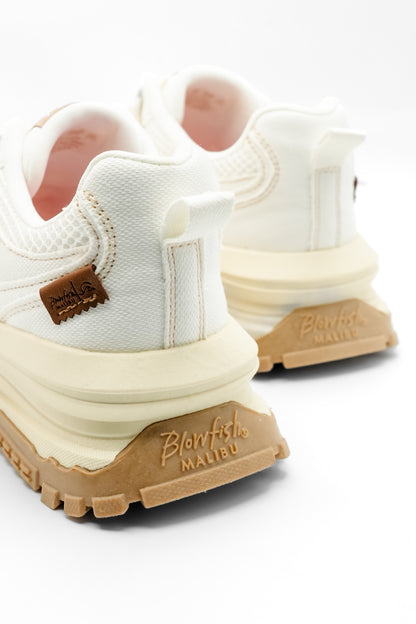 Blowfish Chunky Platform Mesh Panel Lace Up Sneaker - Freckled Poppy
