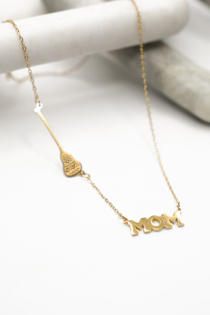 Raising Surfers The Lax Mom Necklace - Freckled Poppy