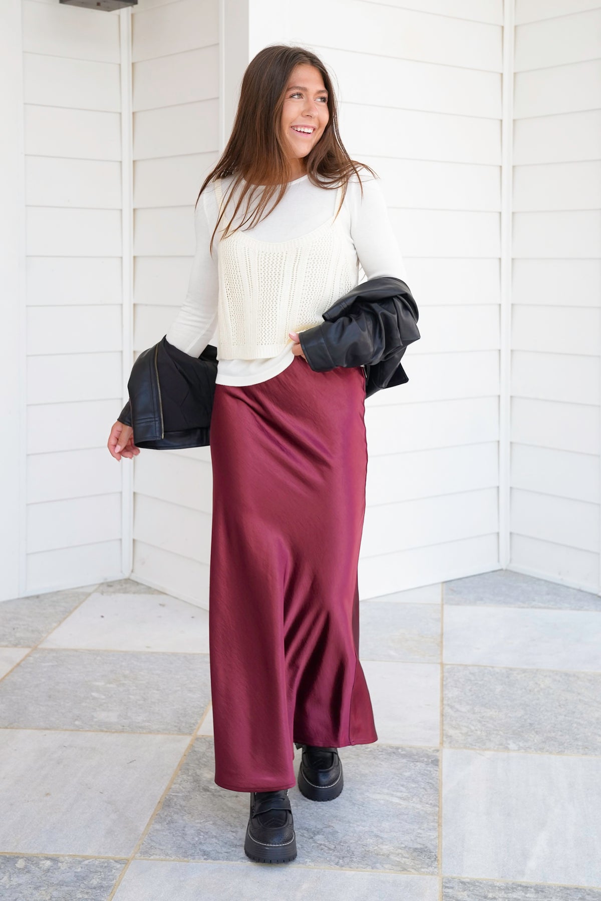 Layered Twofer Top - Freckled Poppy