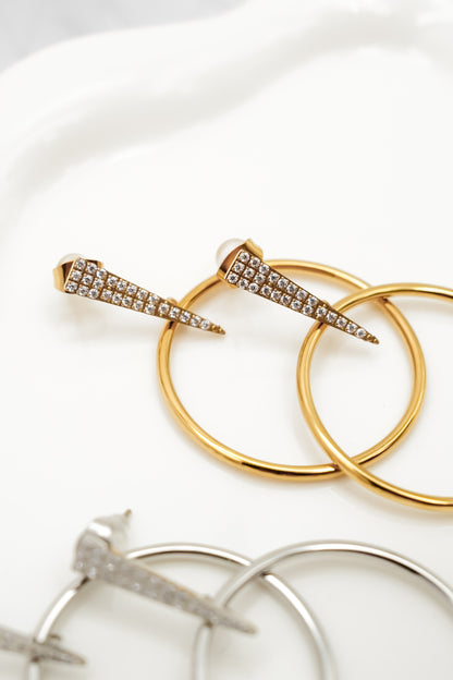 Restock! Raising Surfers "The Miranda" Hoop - Freckled Poppy