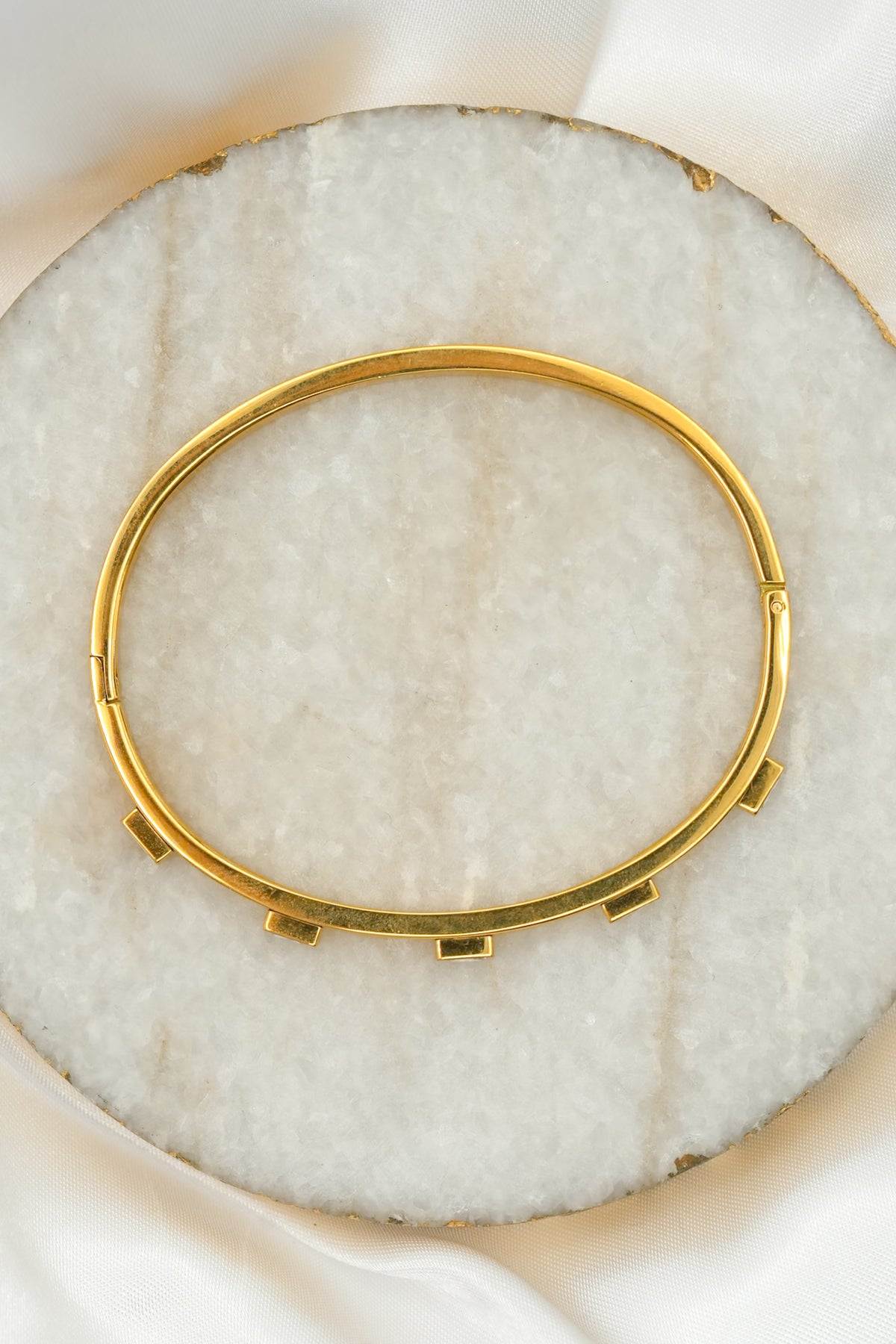Diamond Baguette Bracelet - Freckled Poppy