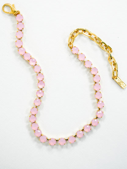TOVA Oakland Necklace in Ultra White Opal - Freckled Poppy