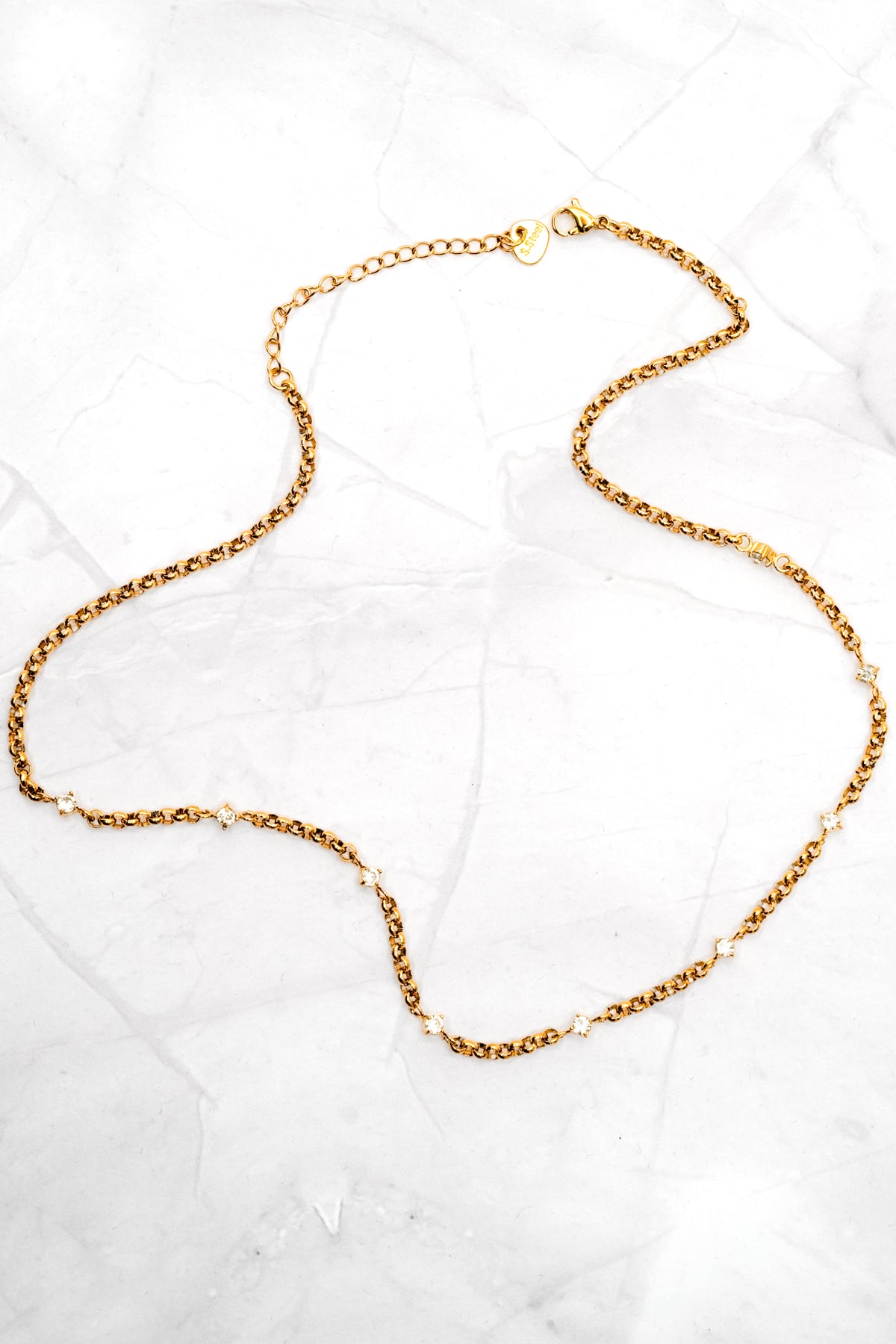 Treasure Jewels Mini Sparkle Necklace - Freckled Poppy