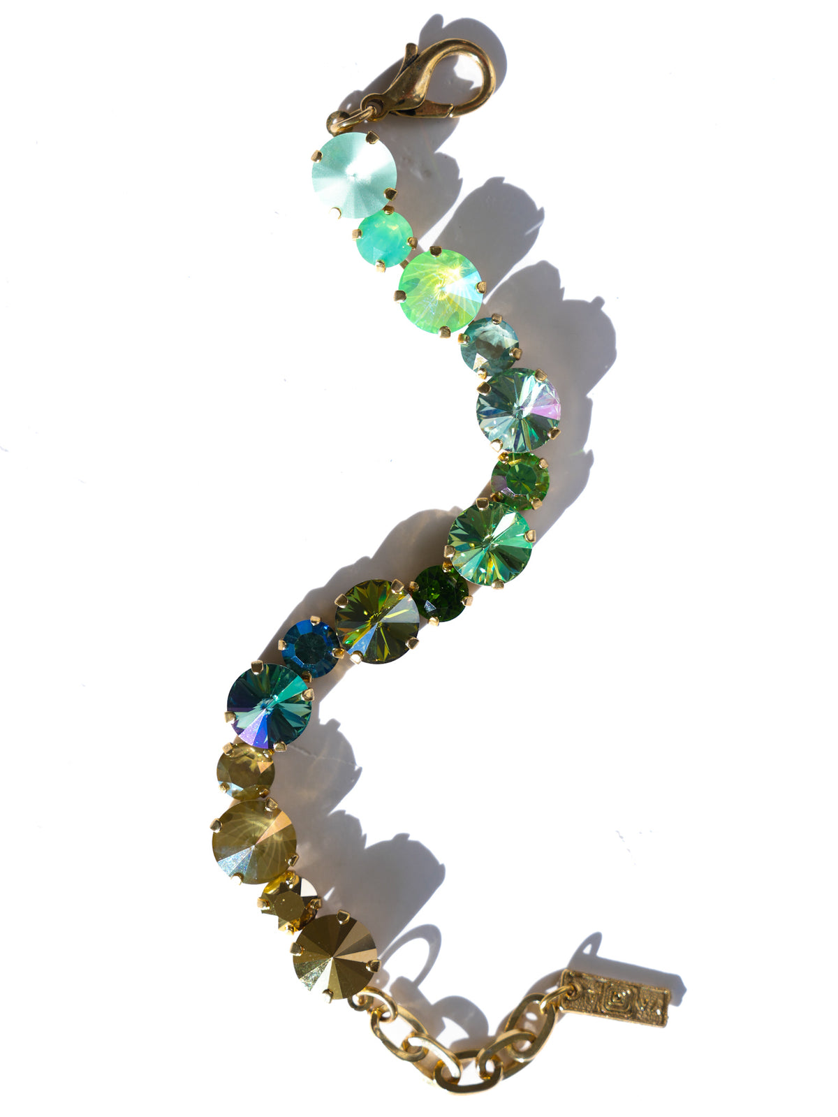 TOVA Crystal Bracelet in Mossie Mae