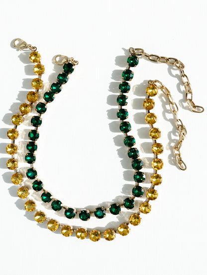 SIENNA by Tova Miranda Crystal Necklace - Freckled Poppy