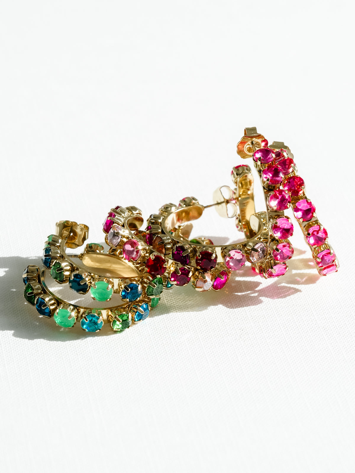 SIENNA Tova Jess Crystal Hoops