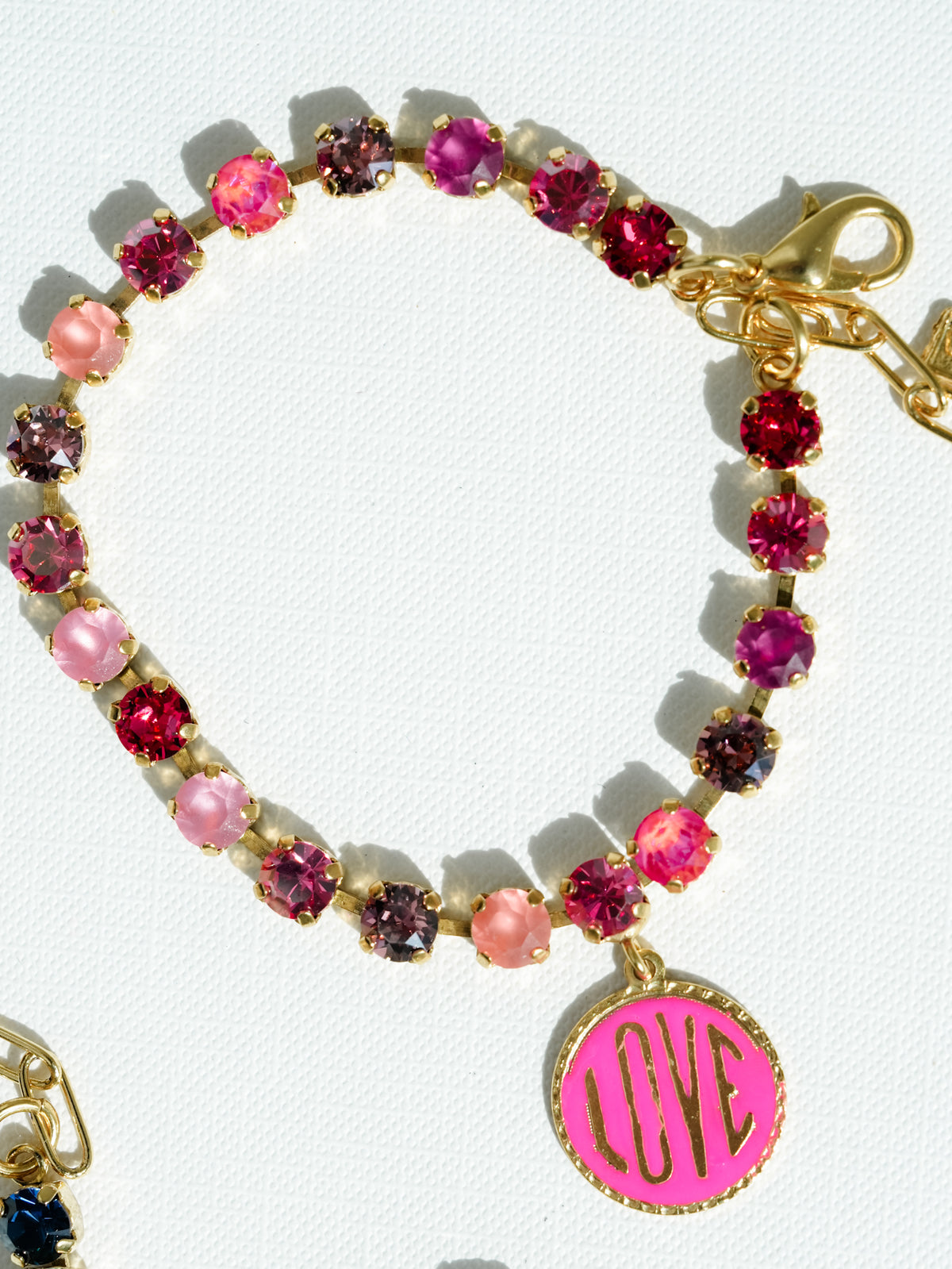 TOVA Love Token Anklet
