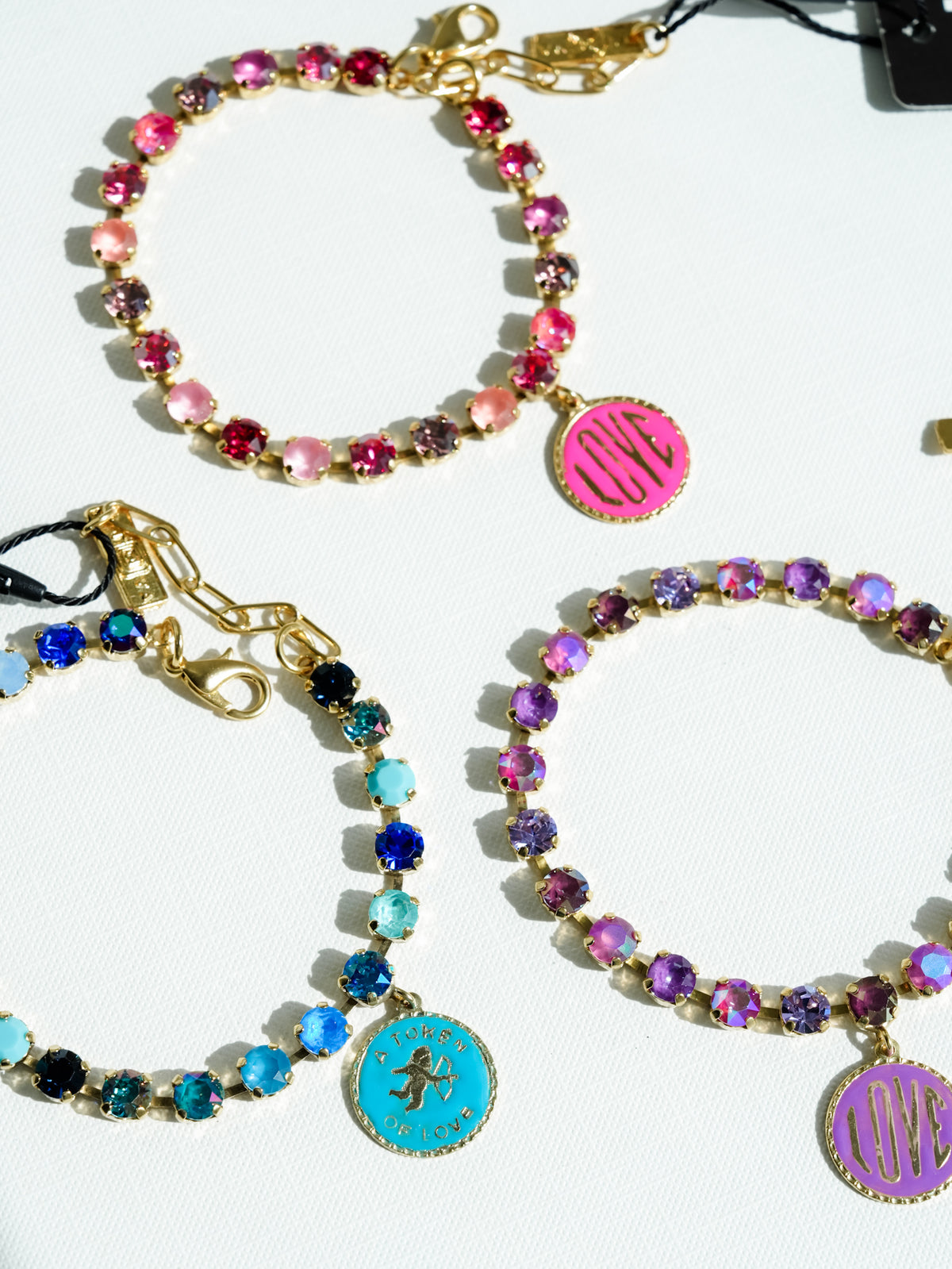 TOVA Love Token Anklet